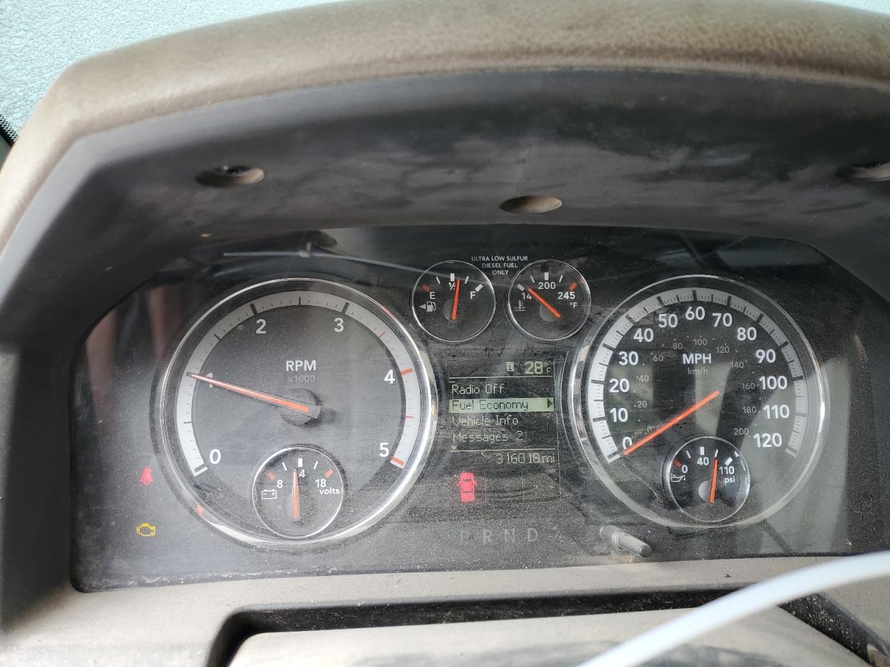 2011 Dodge RAM VIN 3D6WA7EL5BG617664 Copart auction photo, normal wear damage thumbnail 9