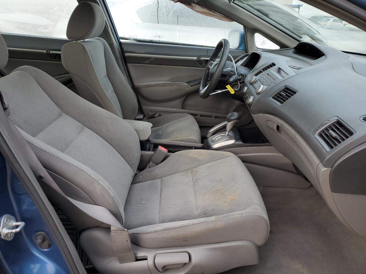 2010 Honda Civic VIN 2HGFA1F84AH555493 Copart auction photo, side damage thumbnail 7