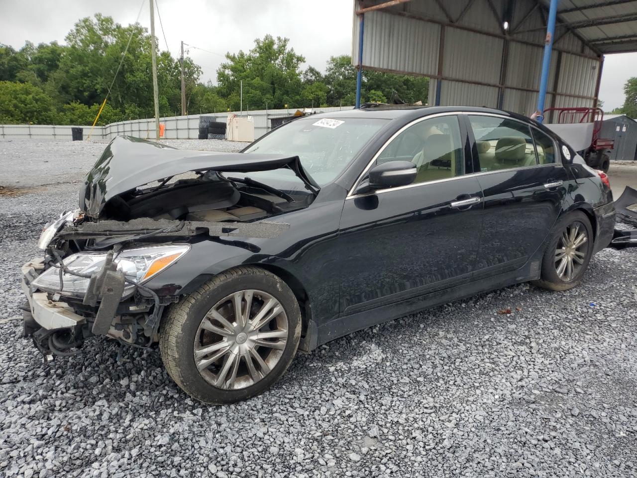 2013 Hyundai Genesis VIN KMHGC4DD6DU240514