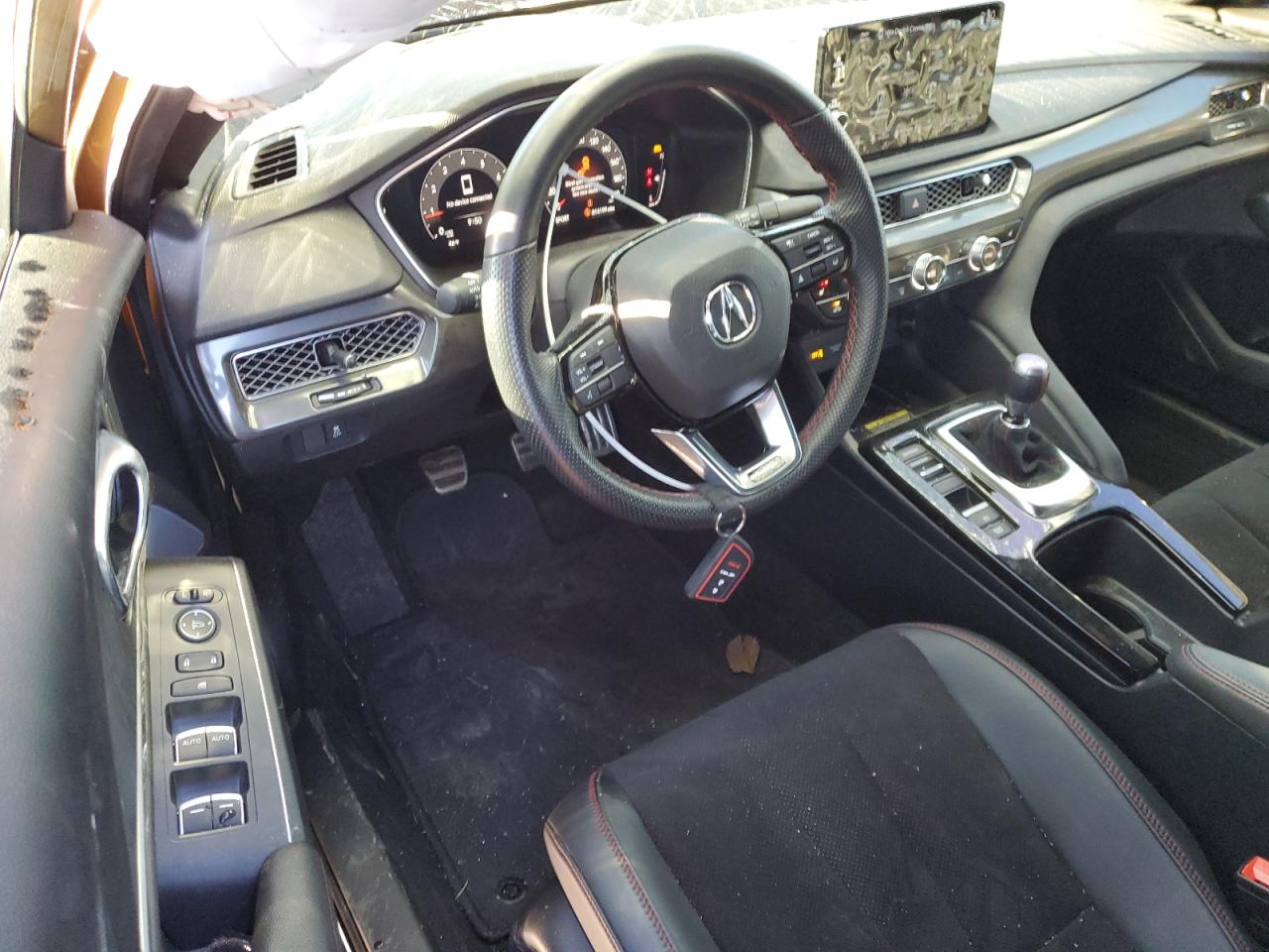 2024 Acura Integra VIN 19UDE5G92RA000448 Copart auction photo, front end / all over damage thumbnail 8
