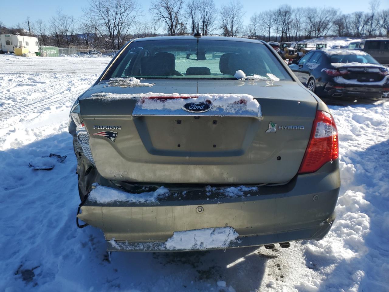 2012 Ford Fusion VIN 3FADP0L37CR168294 Copart auction photo, rear end damage thumbnail 6