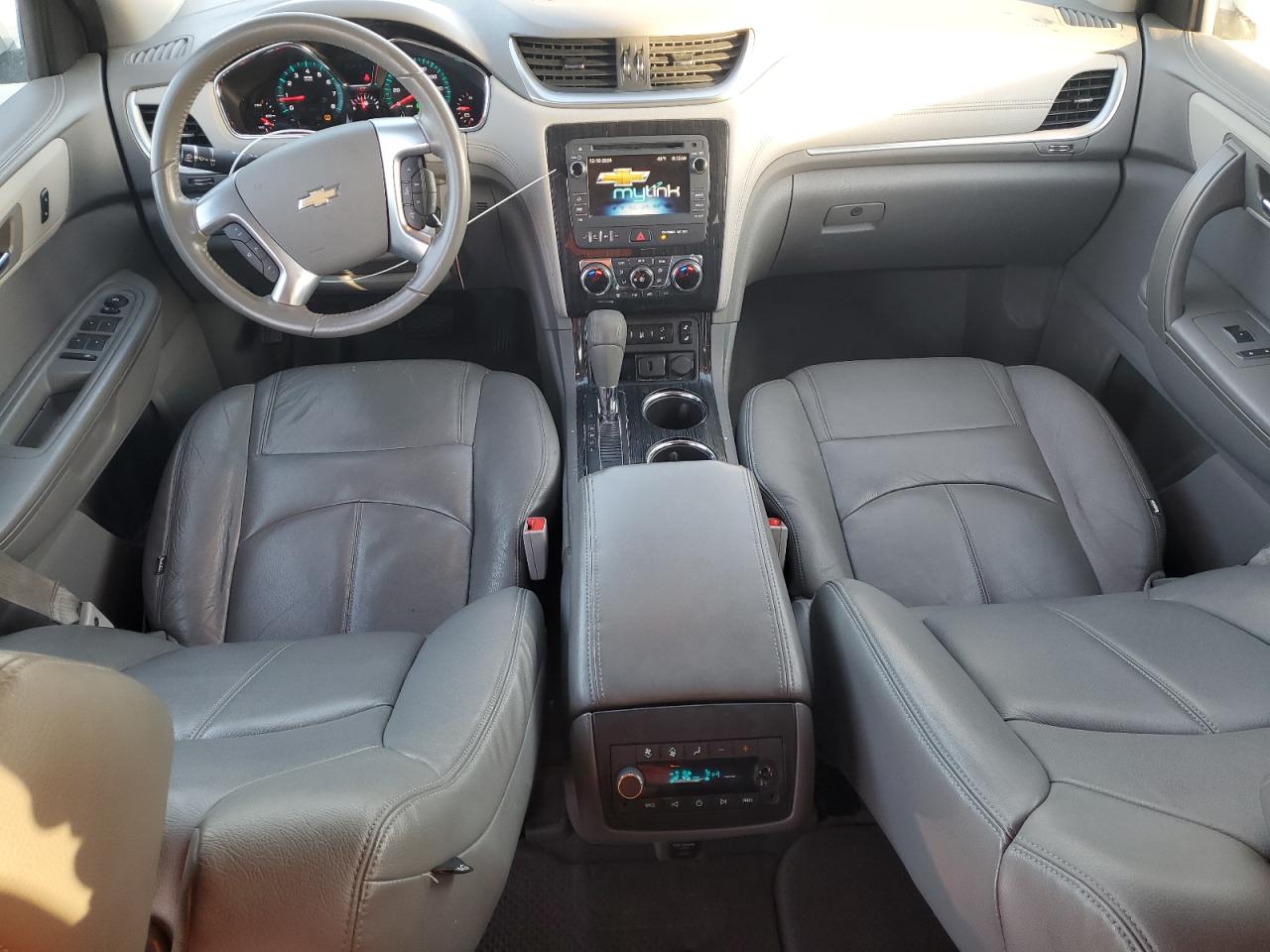 2015 Chevrolet Traverse VIN 1GNKRHKD8FJ182442 Copart auction photo, front end / minor dent/scratches damage thumbnail 8