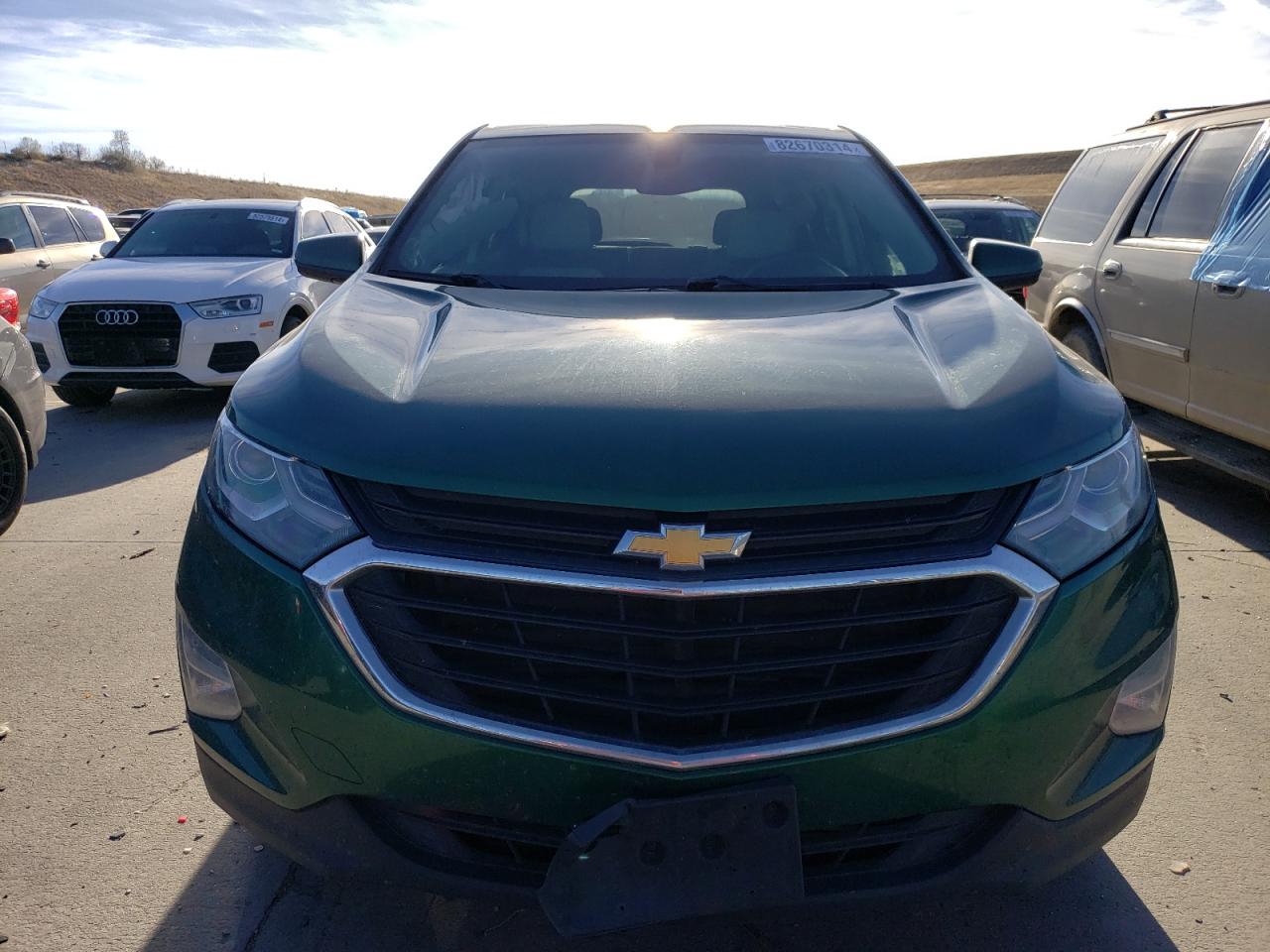 2018 Chevrolet Equinox VIN 2GNAXJEV4J6326295 Copart auction photo, side / front end damage thumbnail 5