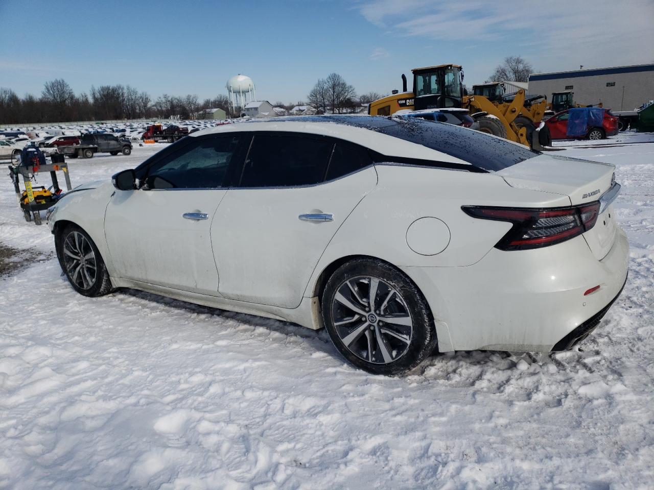2020 Nissan Maxima VIN 1N4AA6DV7LC380473 Copart auction photo, front end damage thumbnail 2