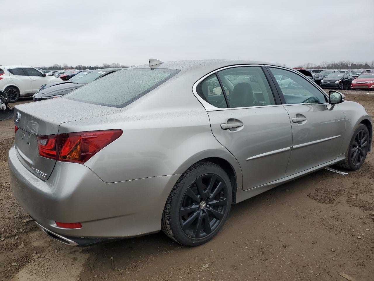 2015 Lexus GS VIN JTHCE1BL2FA009702 Copart auction photo, hail / minor dent/scratches damage thumbnail 3