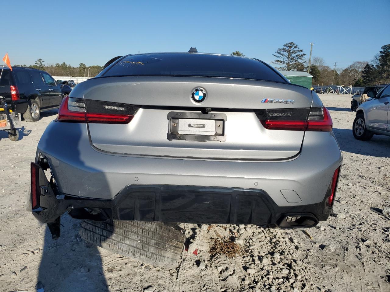 2023 BMW M3 VIN 3MW49FS05P8C99098 Copart auction photo, all over damage thumbnail 6