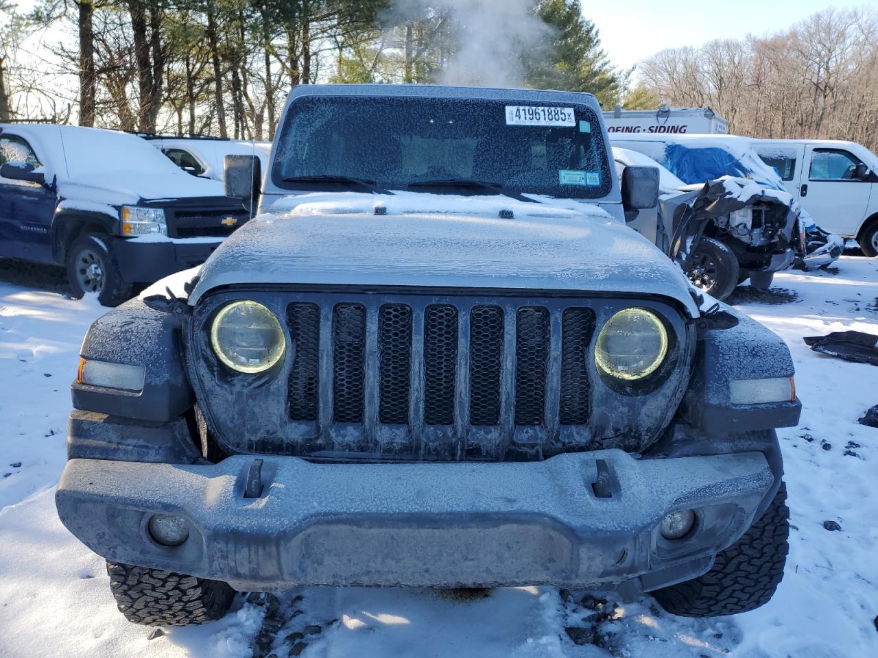 2020 Jeep Wrangler VIN 1C4HJXDN8LW208269 Copart auction photo, rear end damage thumbnail 5