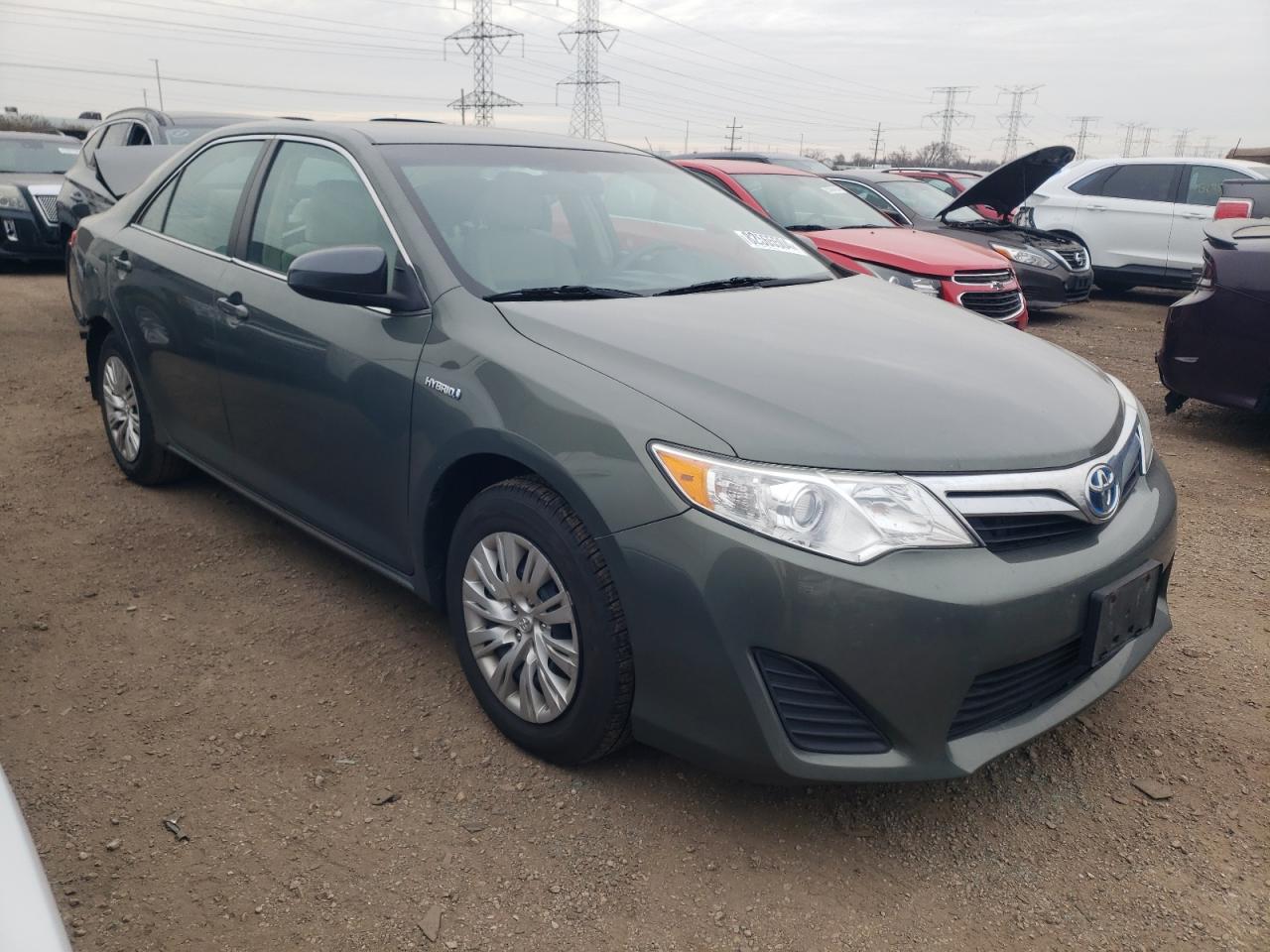 2014 Toyota Camry VIN 4T1BD1FK2EU126786 Copart auction photo, rear end damage thumbnail 4