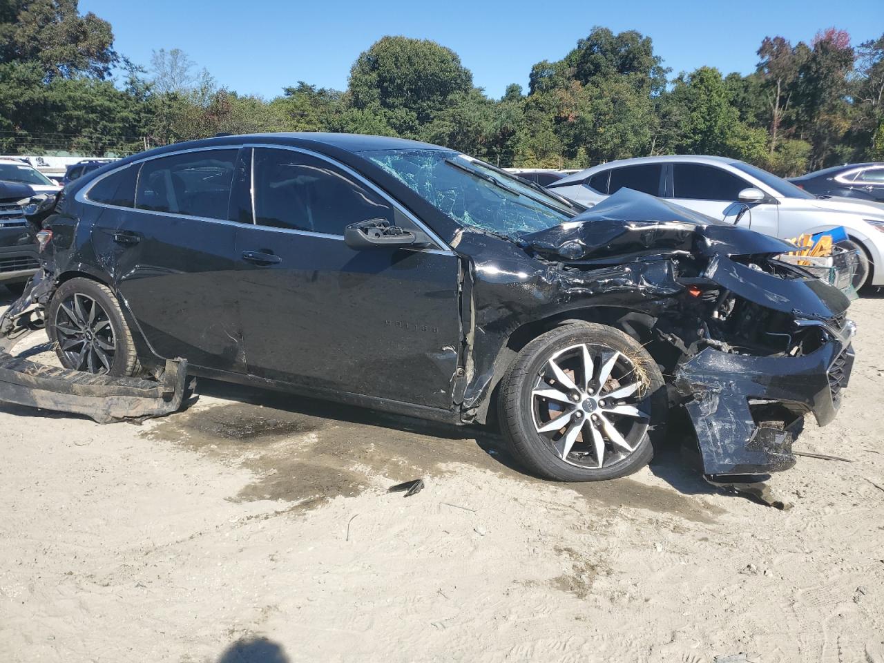 2020 Chevrolet Malibu VIN 1G1ZG5ST6LF066425 Copart auction photo, all over damage thumbnail 4