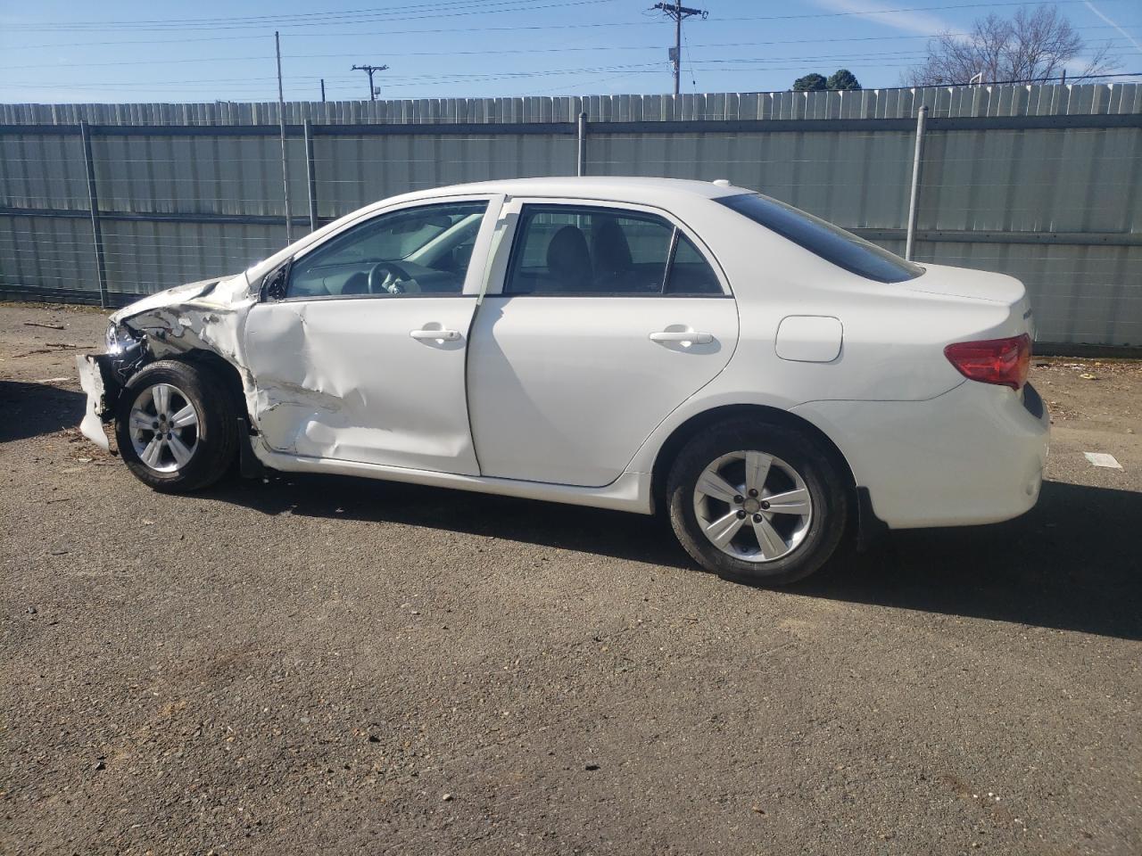 2010 Toyota Corolla VIN 1NXBU4EE3AZ256793 Copart auction photo, front end / side damage thumbnail 2
