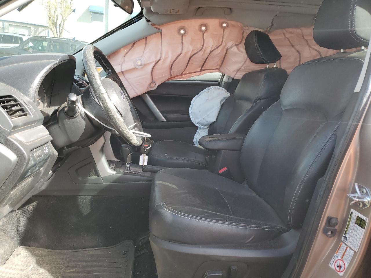 2015 Subaru Forester VIN JF2SJAHC8FH469987 Copart auction photo, side / rear end damage thumbnail 7