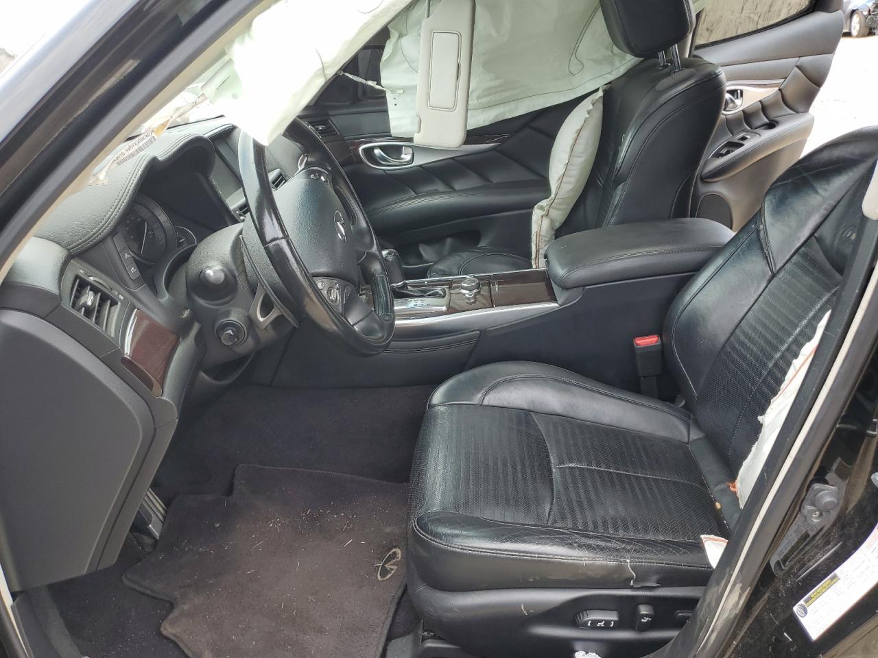2011 Infiniti M VIN JN1AY1AP6BM520488 Copart auction photo, rollover damage thumbnail 7