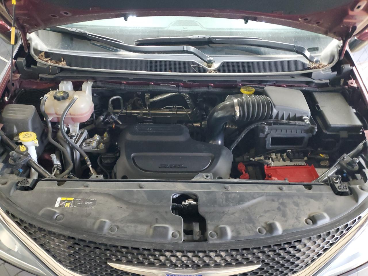 2020 Chrysler Pacifica VIN 2C4RC1BG4LR158074 Copart auction photo, mechanical damage thumbnail 12