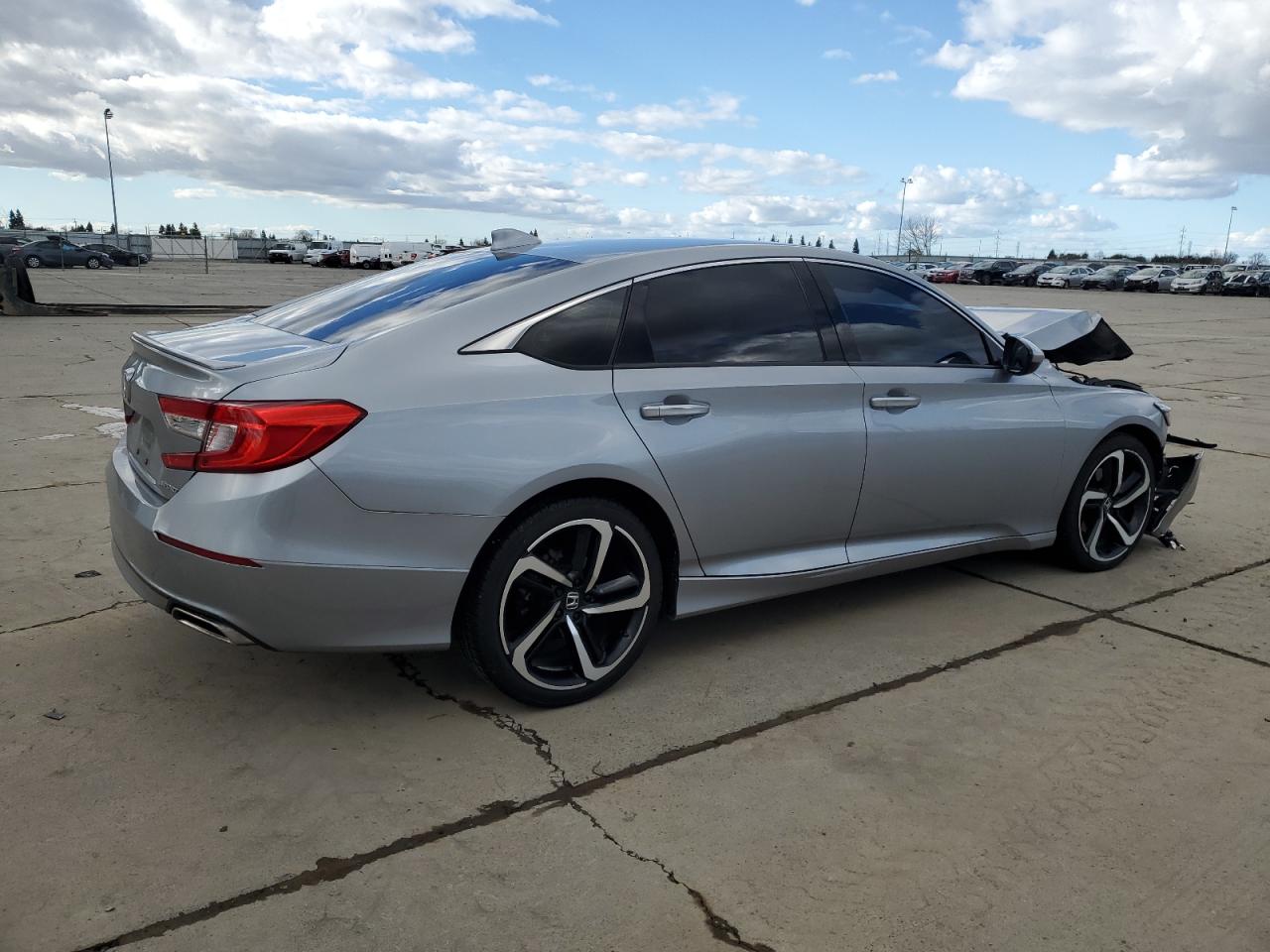 2020 Honda Accord VIN 1HGCV1F30LA092054 Copart auction photo, front end damage thumbnail 3