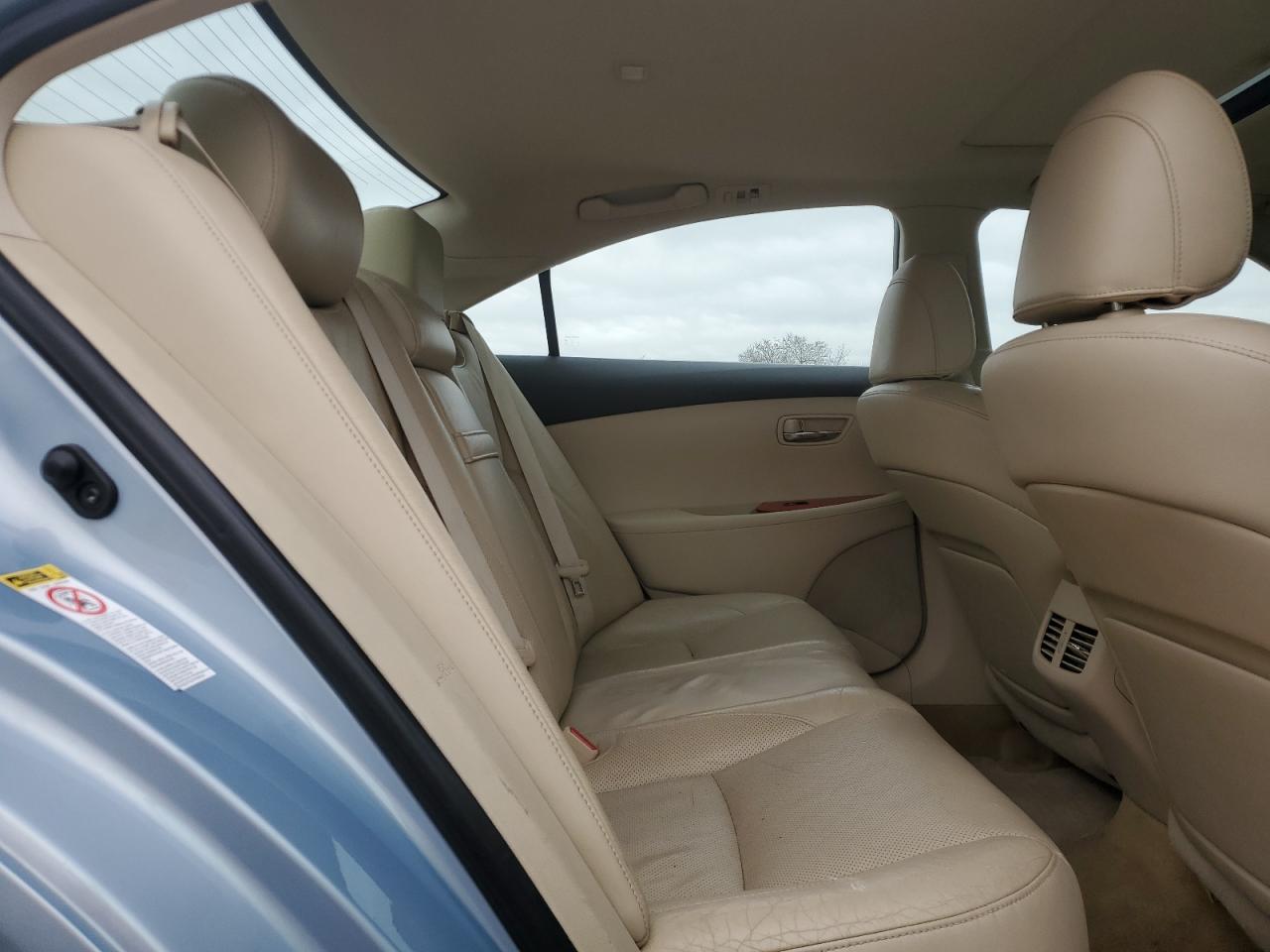2011 Lexus ES VIN JTHBK1EG7B2424411 Copart auction photo, front end / side damage thumbnail 10