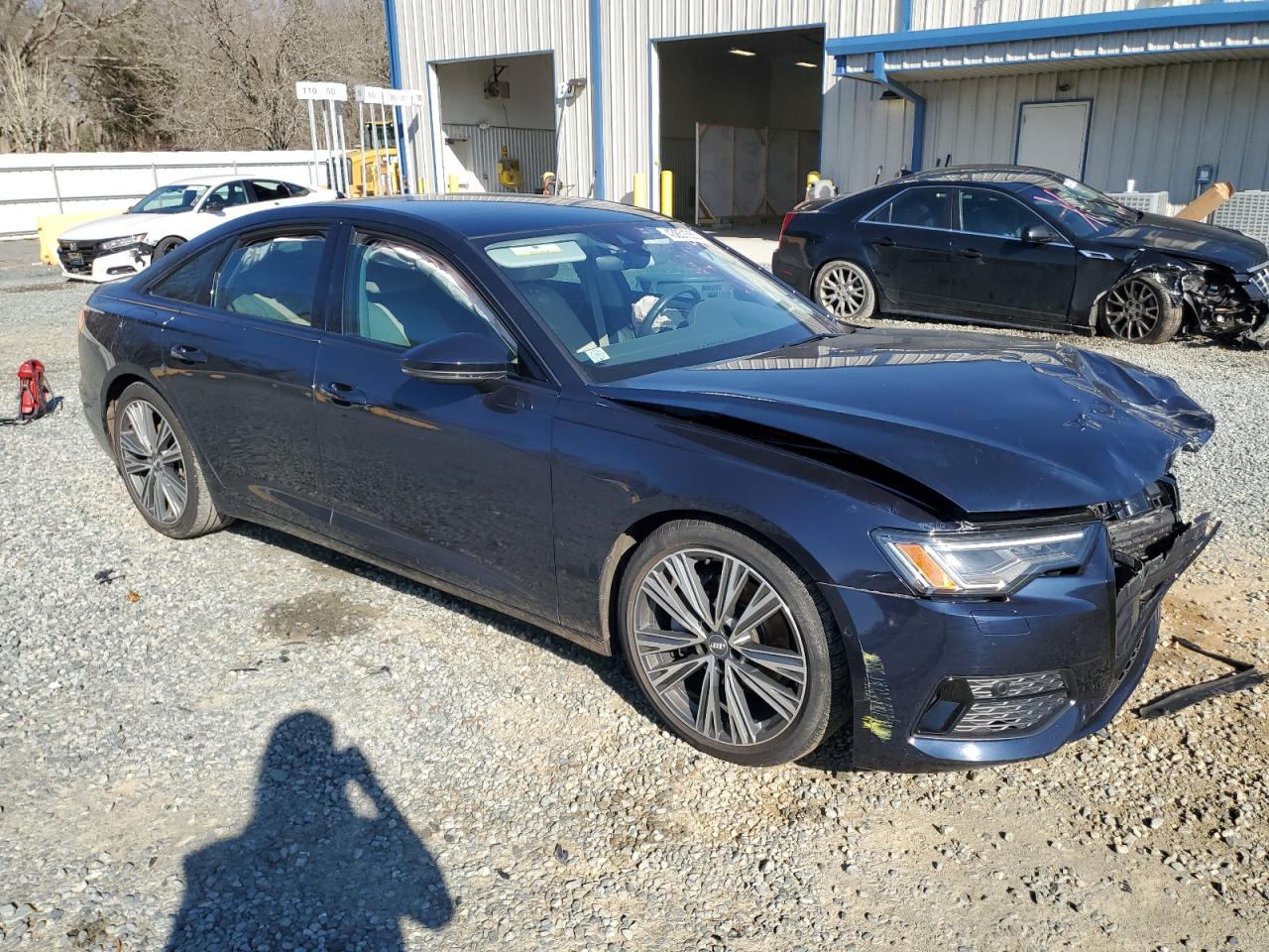 2020 Audi A6 VIN WAUE8AF2XLN055248 Copart auction photo, front end damage thumbnail 4