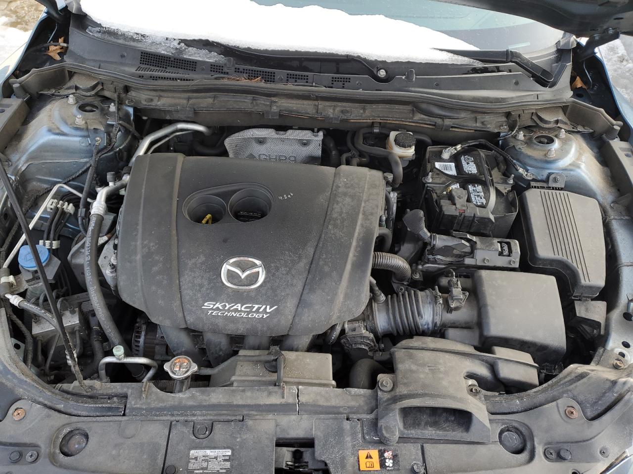 2015 Mazda 6 VIN JM1GJ1U59F1179827 Copart auction photo, front end / rear end damage thumbnail 11