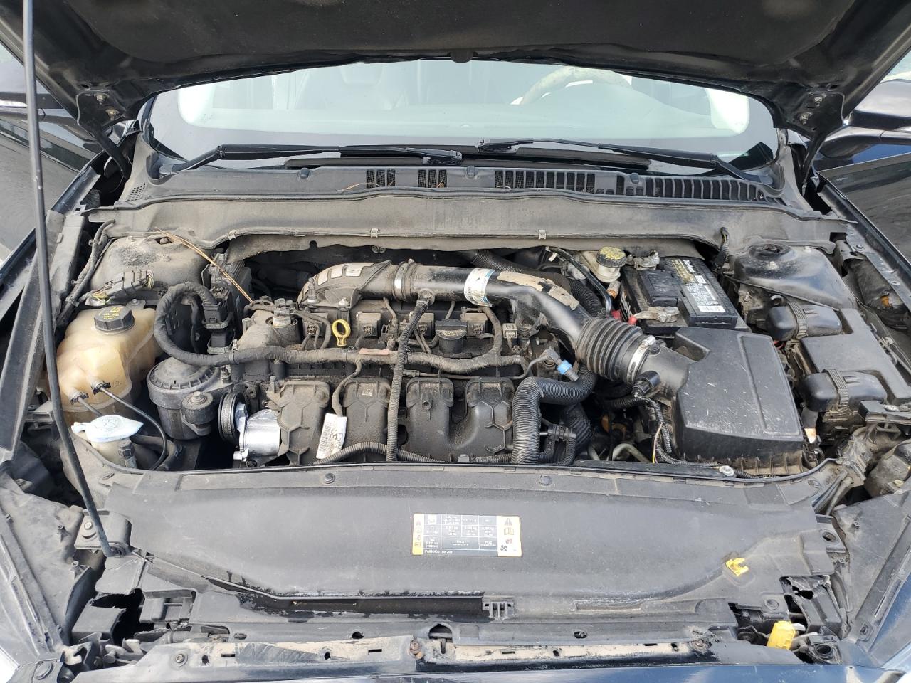 2014 Ford Fusion VIN 3FA6P0K91ER120646 Copart auction photo, front end / side damage thumbnail 12