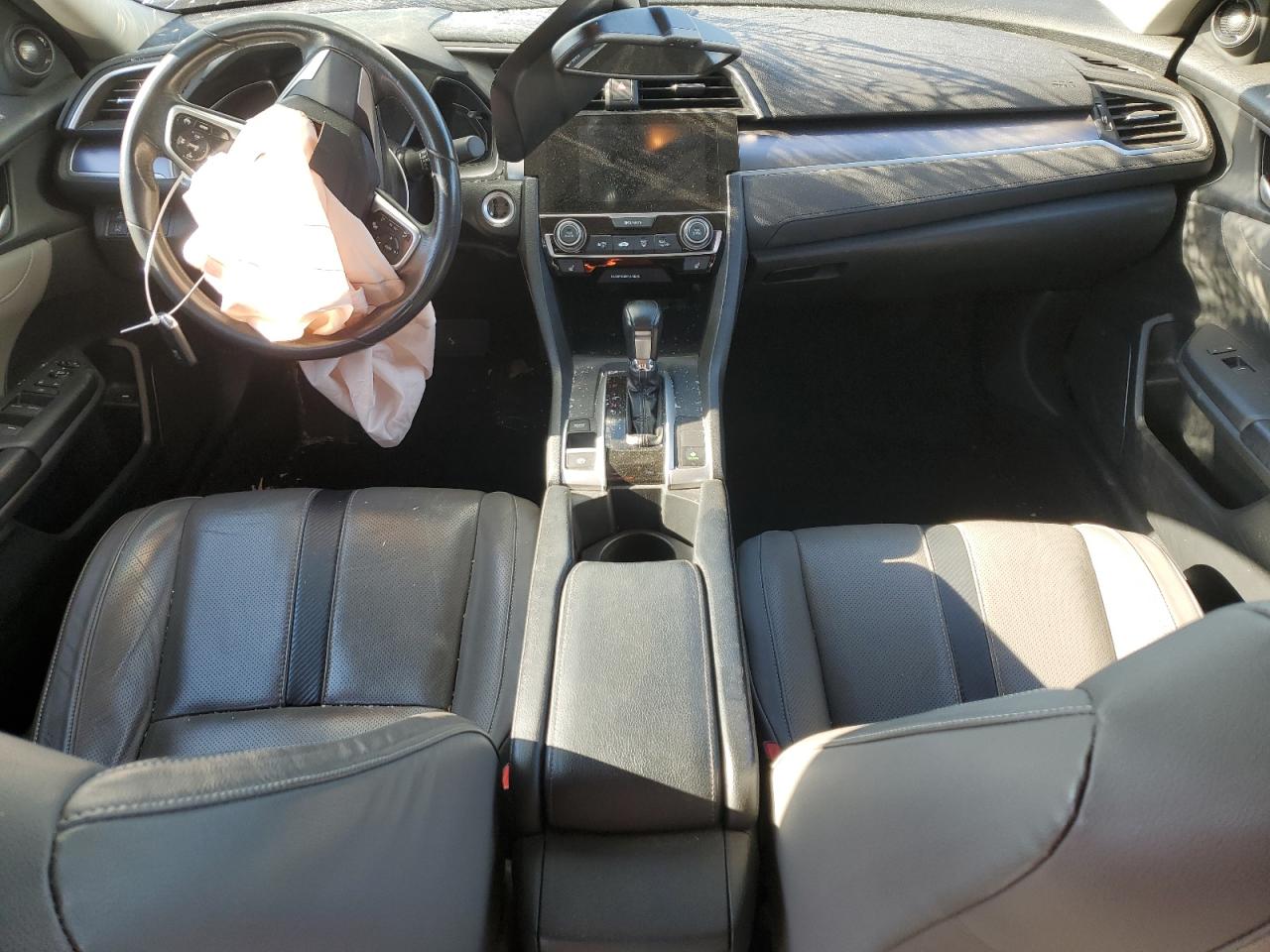 2017 Honda Civic VIN 2HGFC1F93HH656375 Copart auction photo, front end / side damage thumbnail 8