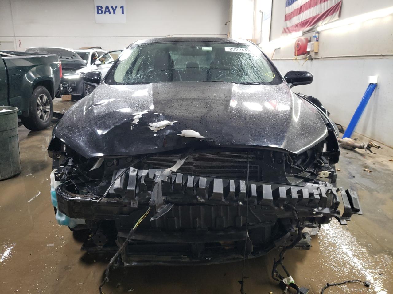 2018 Ford Fusion VIN 3FA6P0LU4JR170227 Copart auction photo, front end damage thumbnail 5