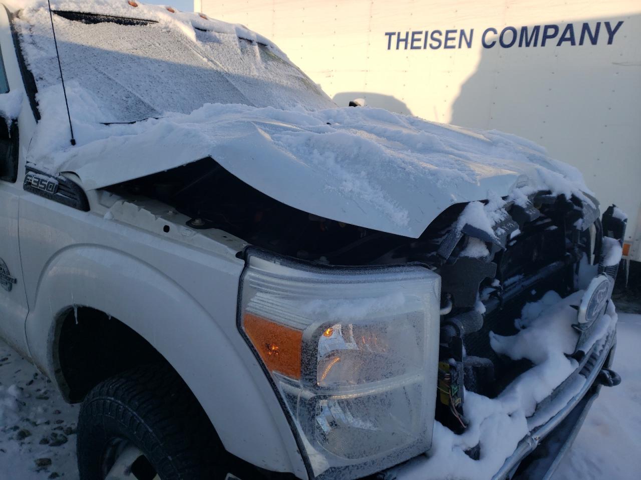 2011 Ford F350 VIN 1FDRF3HT3BEC42529 Copart auction photo, front end damage thumbnail 11