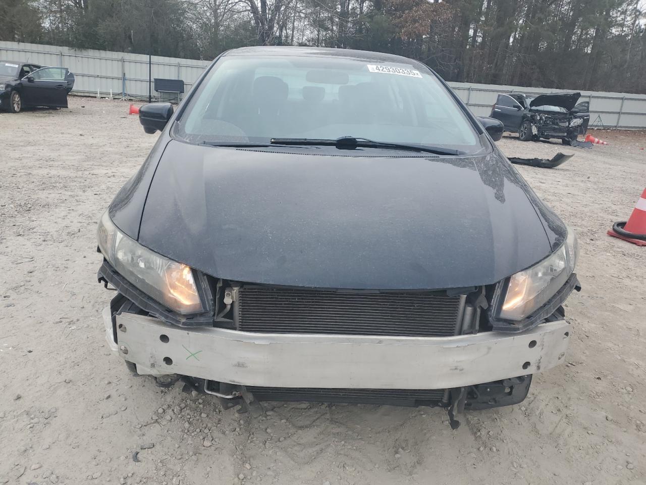 2015 Honda Civic VIN 19XFB2F73FE058933 Copart auction photo, undercarriage / all over damage thumbnail 5