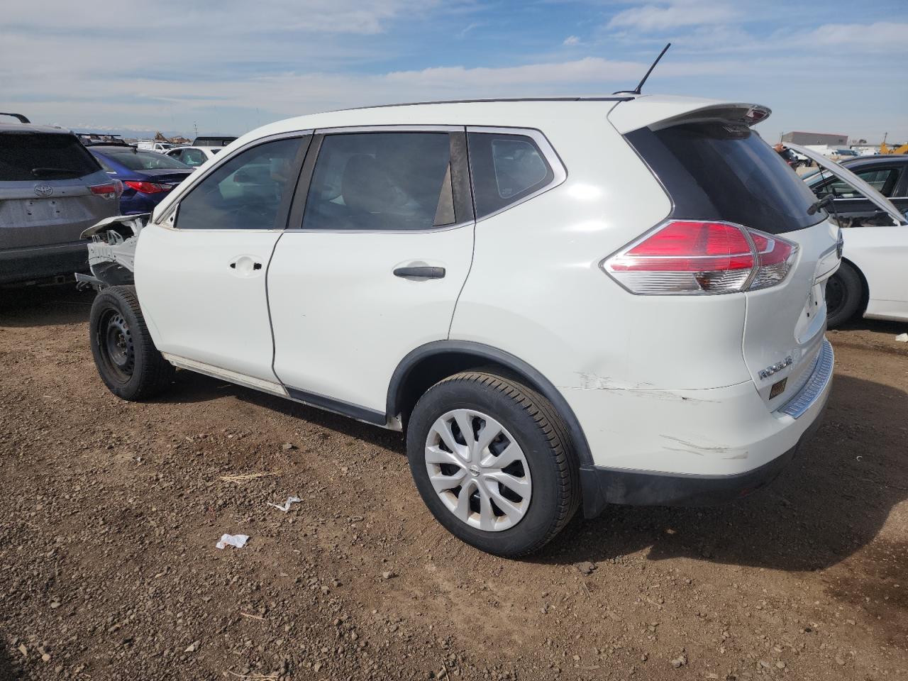 2016 Nissan Rogue VIN KNMAT2MV3GP672097 Copart auction photo, front end damage thumbnail 2