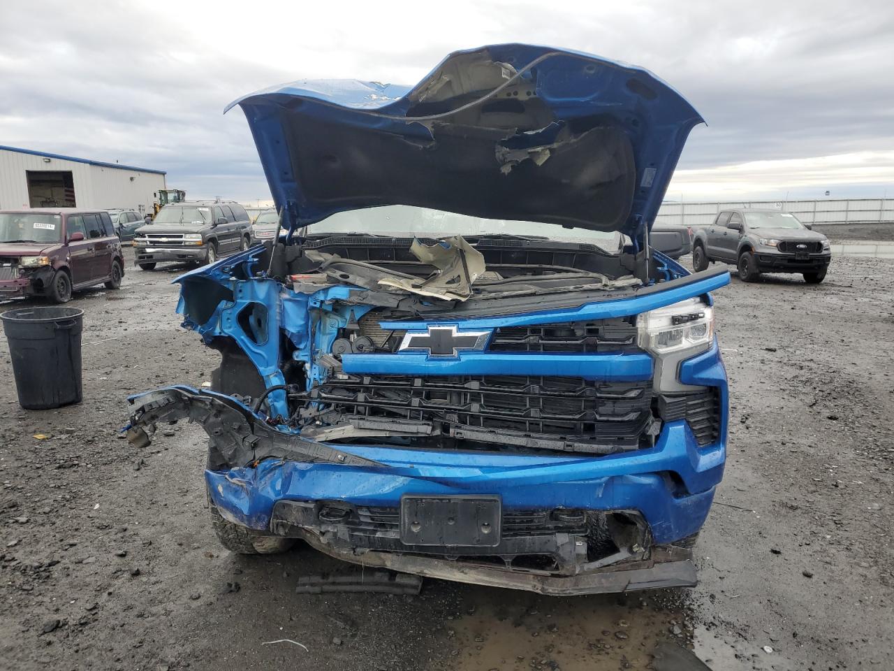 2023 Chevrolet Silverado VIN 3GCUDEE82PG361480 Copart auction photo, rollover damage thumbnail 5