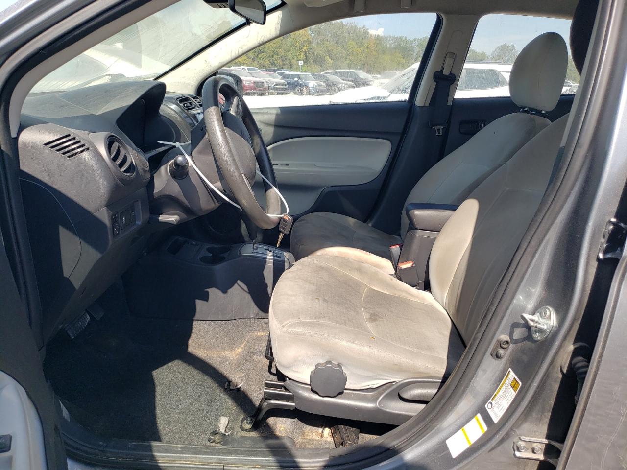 2021 Mitsubishi Mirage VIN ML32FUFJ2MHF00933 Copart auction photo, front end damage thumbnail 7
