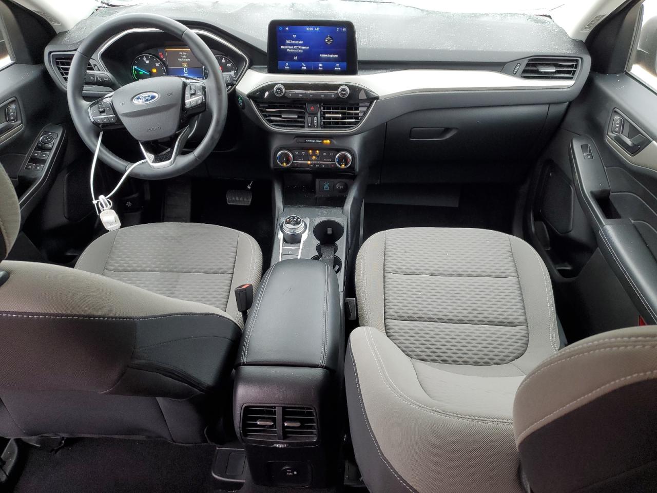 2022 Ford Escape VIN 1FMCU9BZ7NUA23966 Copart auction photo, top/roof / front end damage thumbnail 8