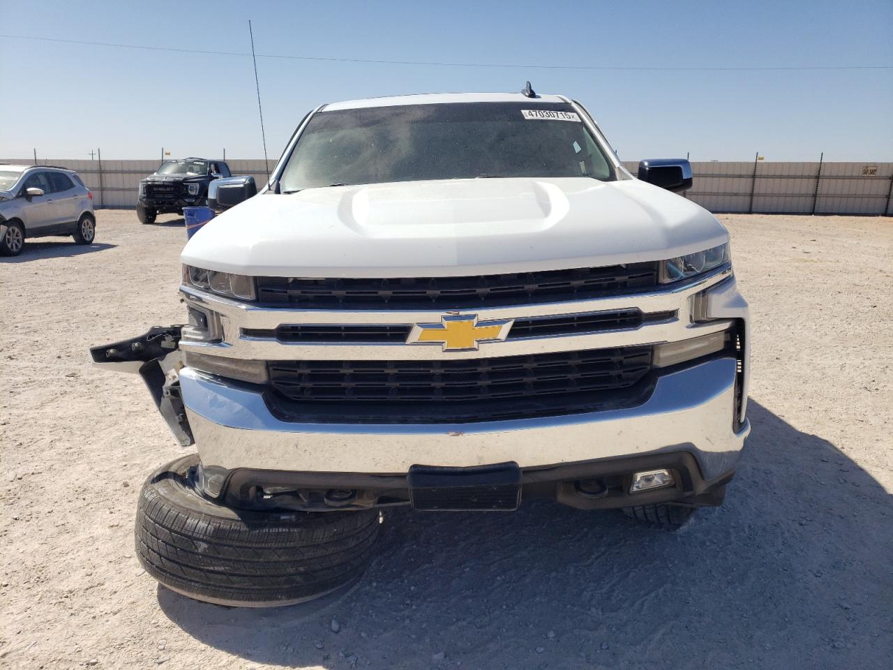 2020 Chevrolet Silverado VIN 3GCUYDED9LG284340 Copart auction photo, front end / undercarriage damage thumbnail 5