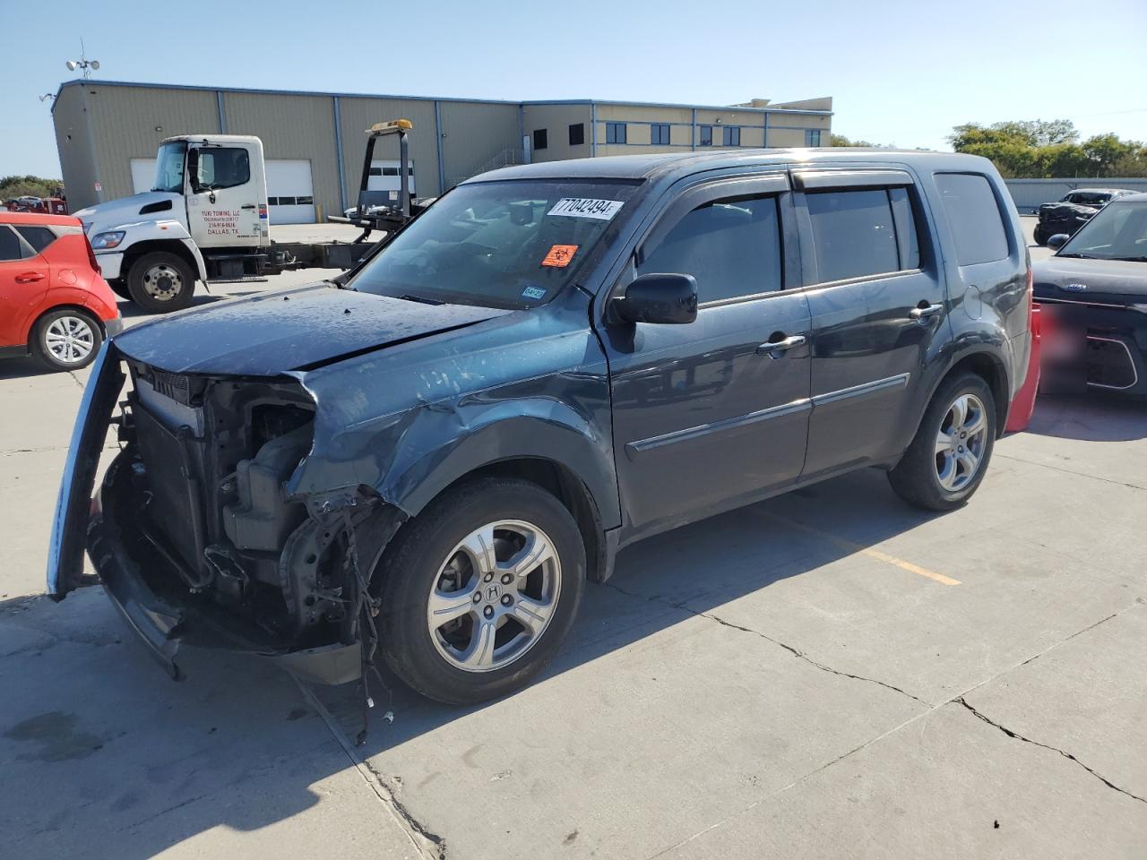 2012 Honda Pilot VIN 5FNYF3H54CB039859