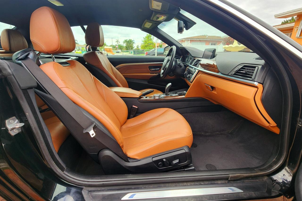 2015 BMW 4er VIN WBA3T7C56FPW79760 Copart auction photo, minor dent/scratches / mechanical damage thumbnail 9
