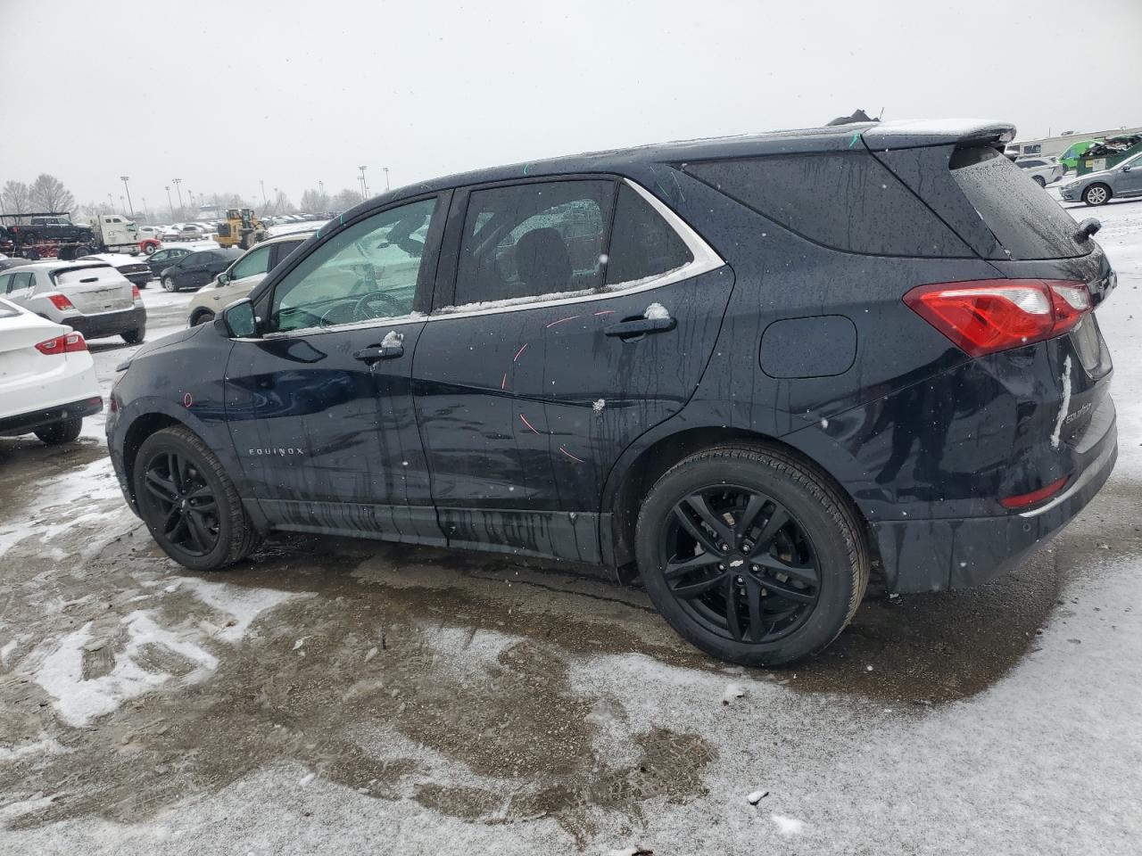 2021 Chevrolet Equinox VIN 2GNAXKEV6M6115819 Copart auction photo, top/roof damage thumbnail 2
