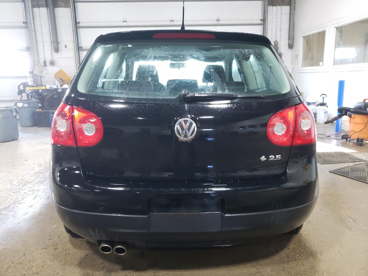 2009 Volkswagen Golf VIN WVWAA71K69W001495 Copart auction photo, all over damage thumbnail 6