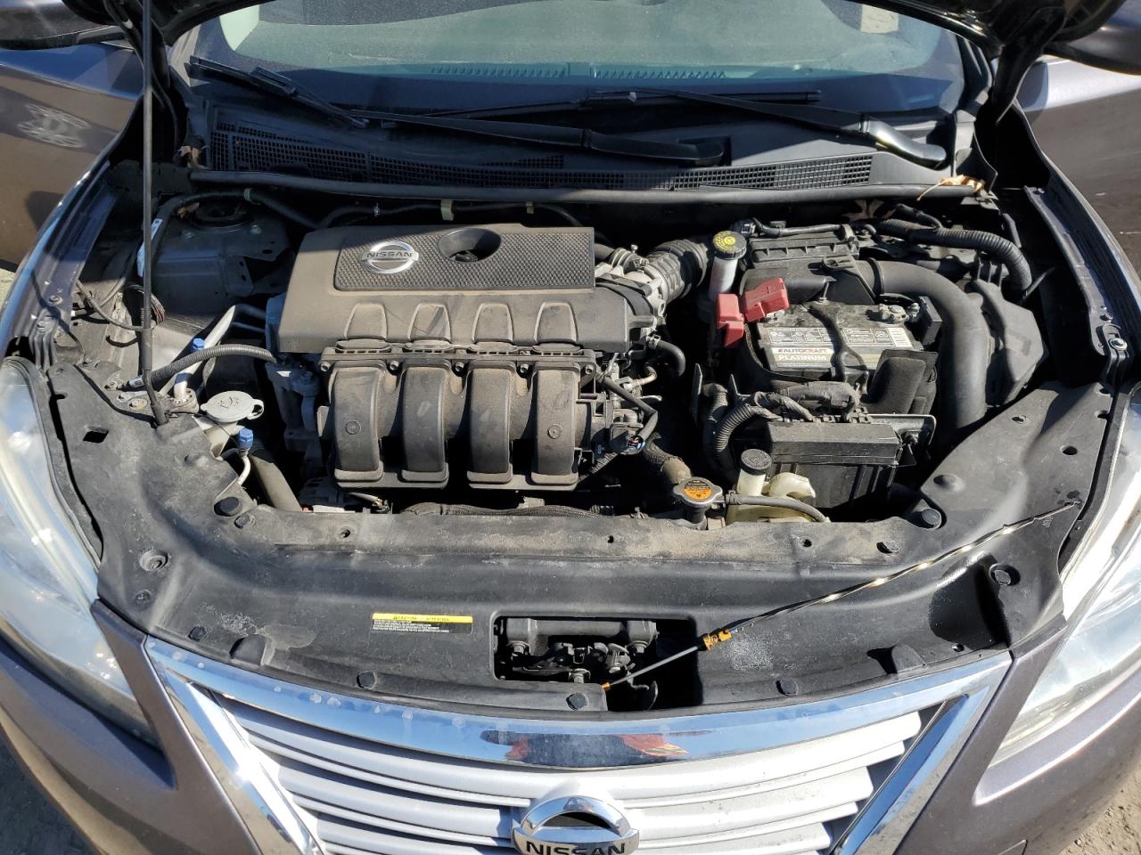 2015 Nissan Sentra VIN 3N1AB7AP4FY212971 Copart auction photo, rear end damage thumbnail 13