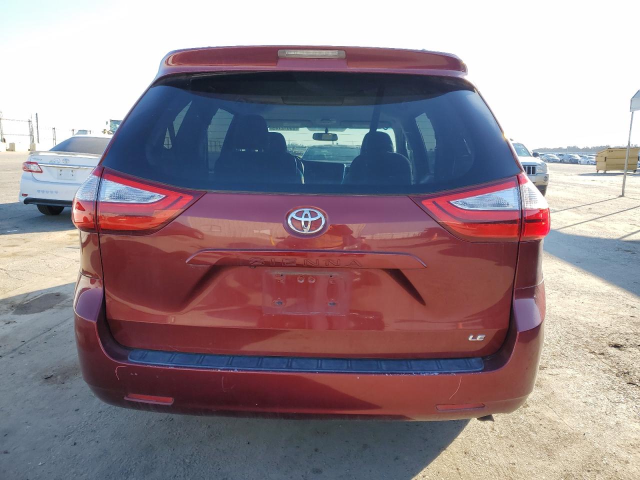 2017 Toyota Sienna VIN 5TDKZ3DC9HS823667 Copart auction photo, front end / side damage thumbnail 6