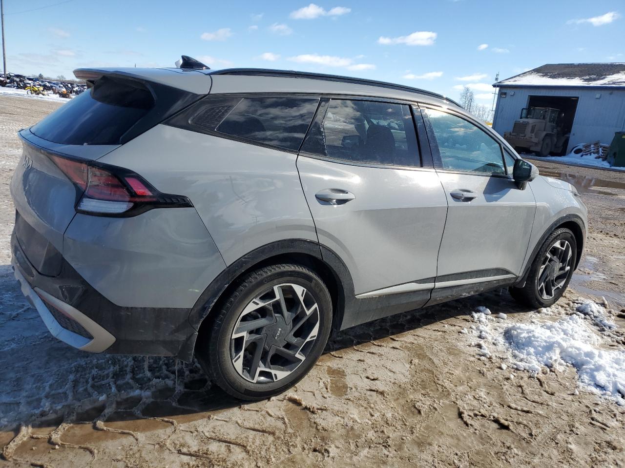 2023 KIA Sportage VIN 5XYK53AFXPG049922 Copart auction photo, side / minor dent/scratches damage thumbnail 3