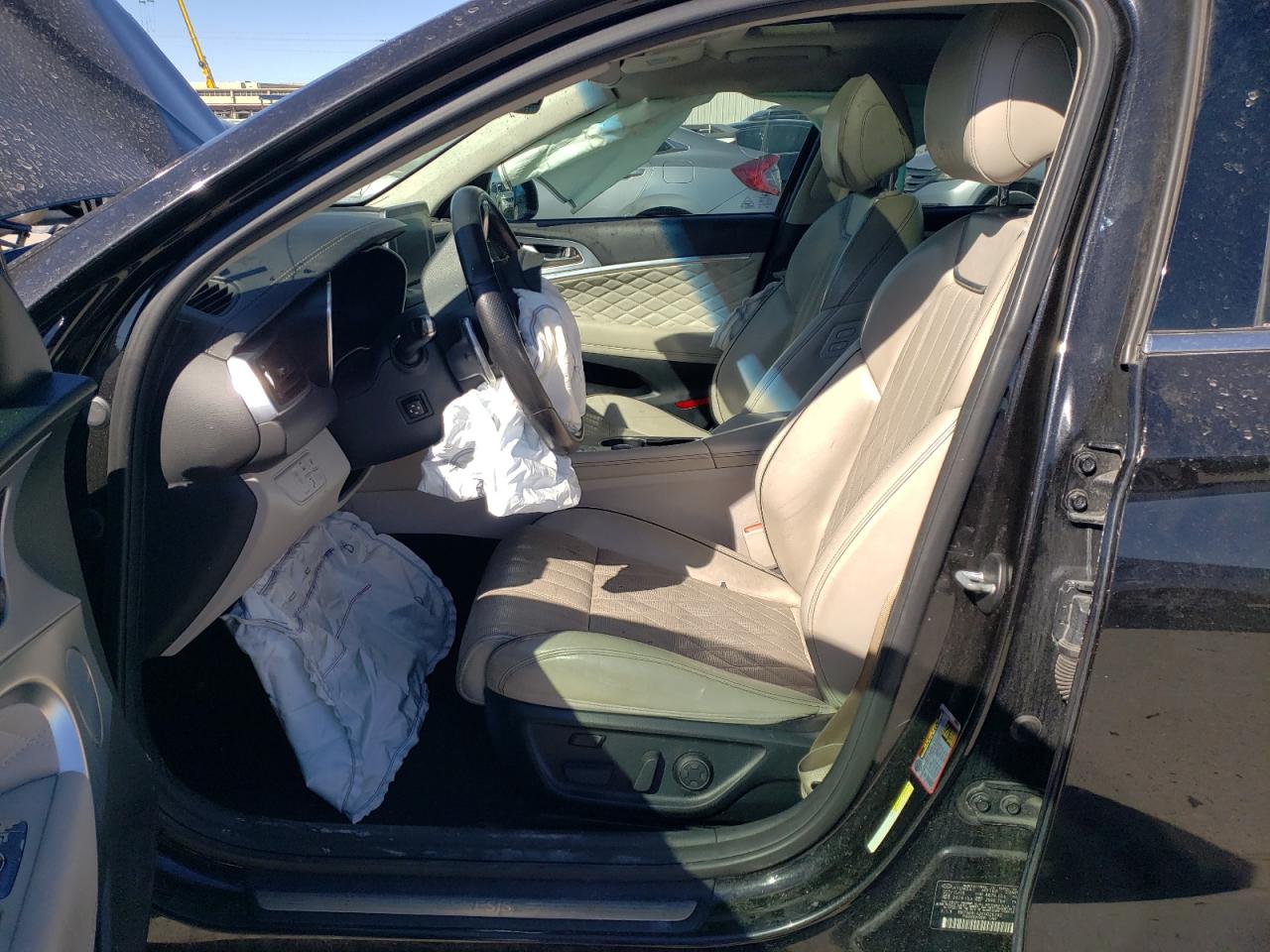 2019 Genesis G70 VIN KMTG44LA2KU026742 Copart auction photo, front end damage thumbnail 7