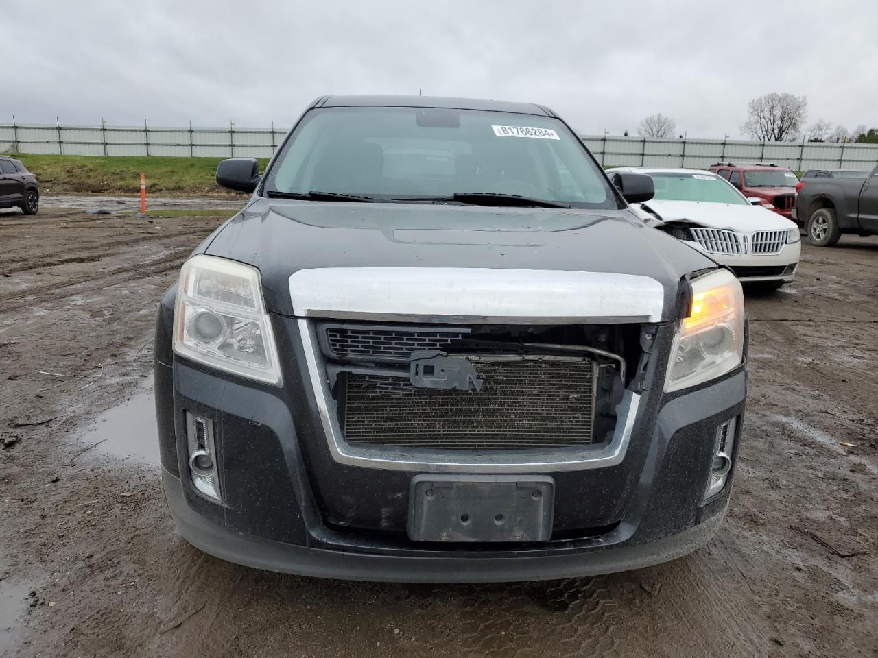 2013 GMC Terrain VIN 2GKALMEK8D6409779 Copart auction photo, front end damage thumbnail 5
