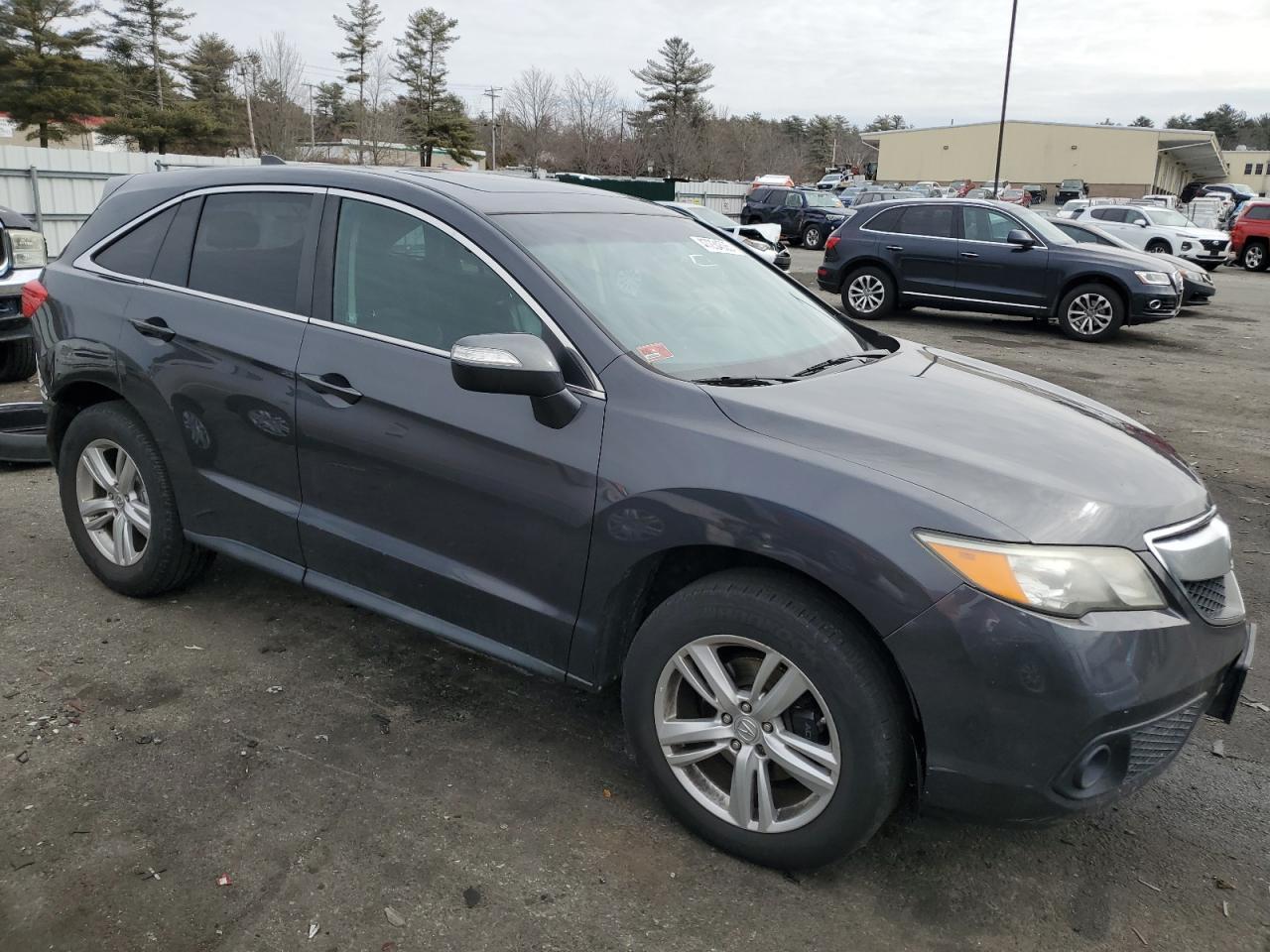 2013 Acura RDX VIN 5J8TB4H35DL007299 Copart auction photo, rear end / front end damage thumbnail 4
