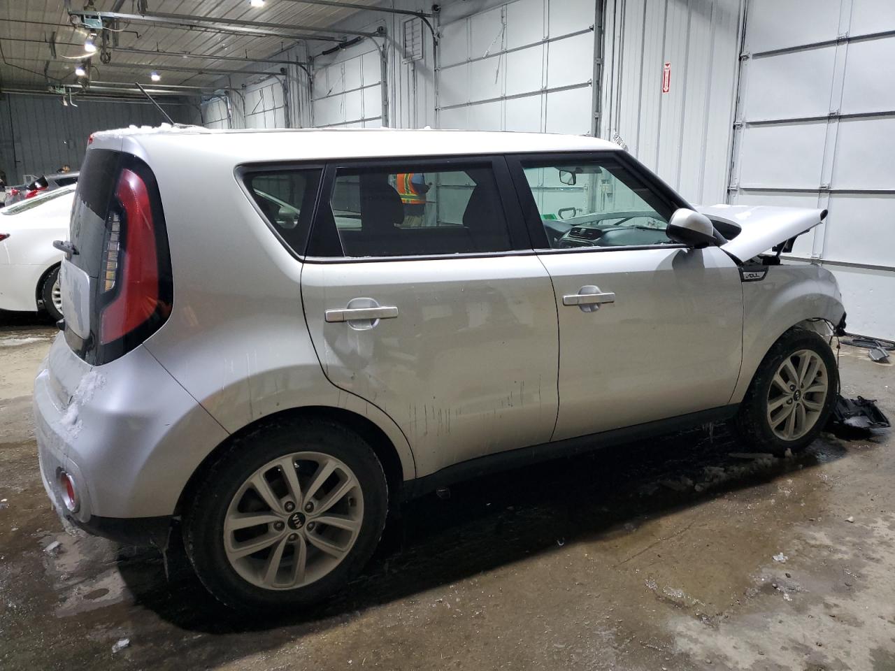 2019 KIA Soul VIN KNDJP3A52K7674690 Copart auction photo, front end damage thumbnail 3