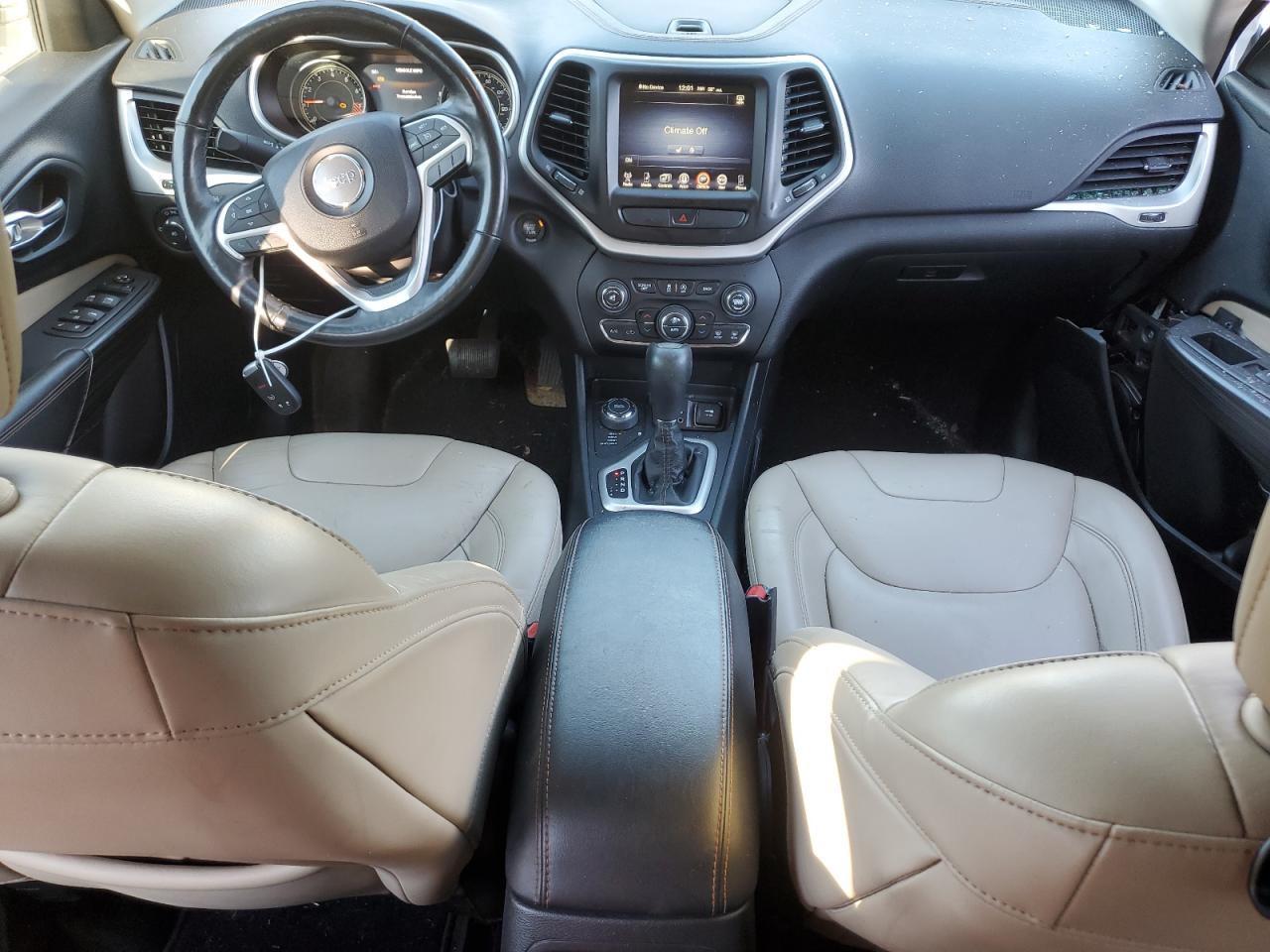2015 Jeep Grand Cherokee VIN 1C4PJMDS6FW751561 Copart auction photo, front end / side damage thumbnail 8