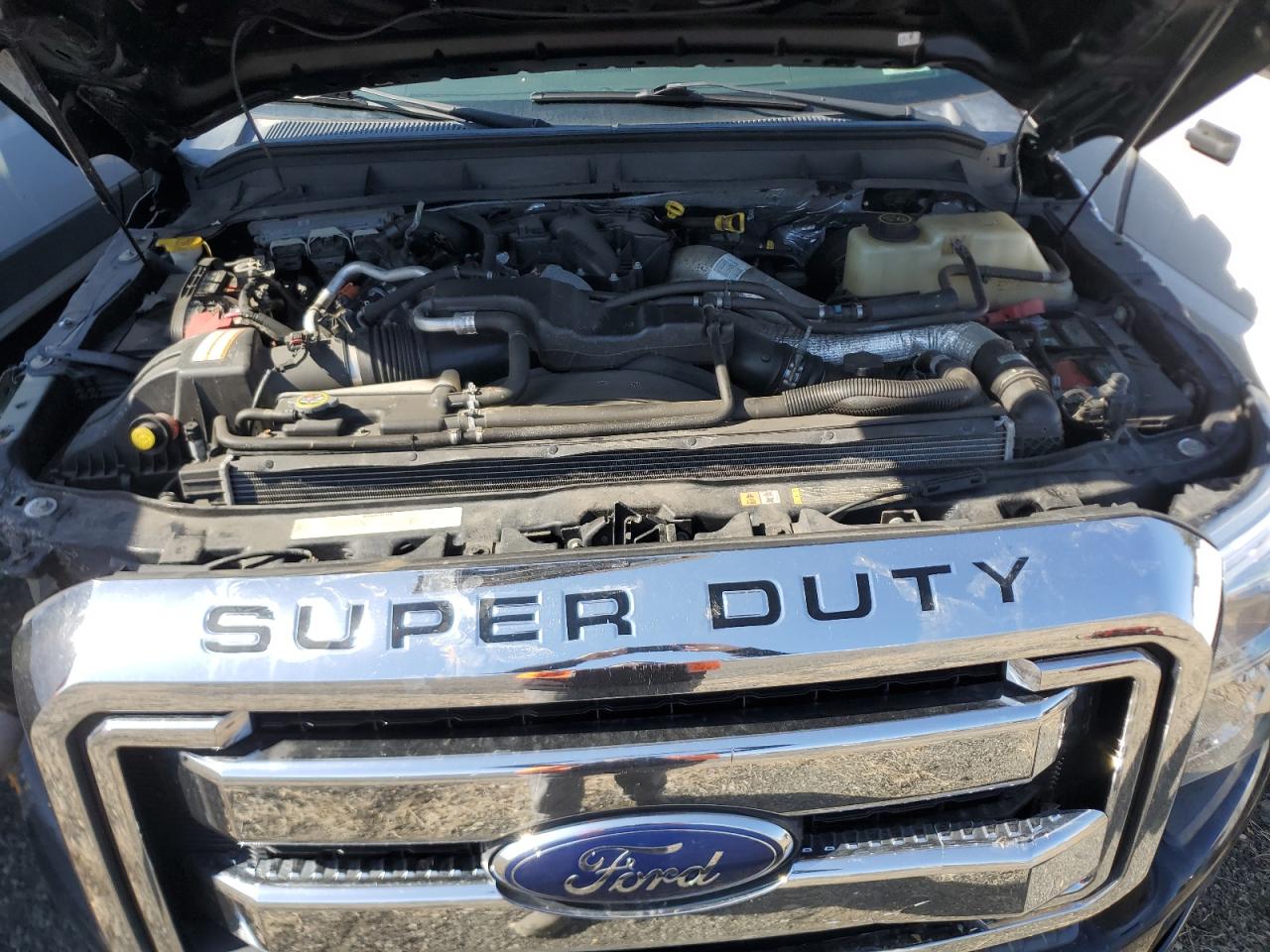2016 Ford F350 VIN 1FT8W3BT0GEB71726 Copart auction photo, front end / side damage thumbnail 7