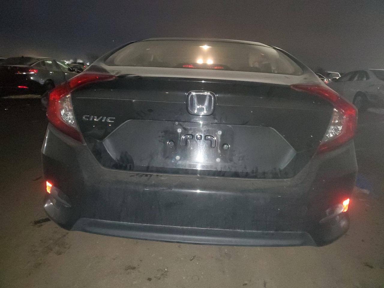2018 Honda Civic VIN 19XFC2F59JE009238 Copart auction photo, side / undercarriage damage thumbnail 6