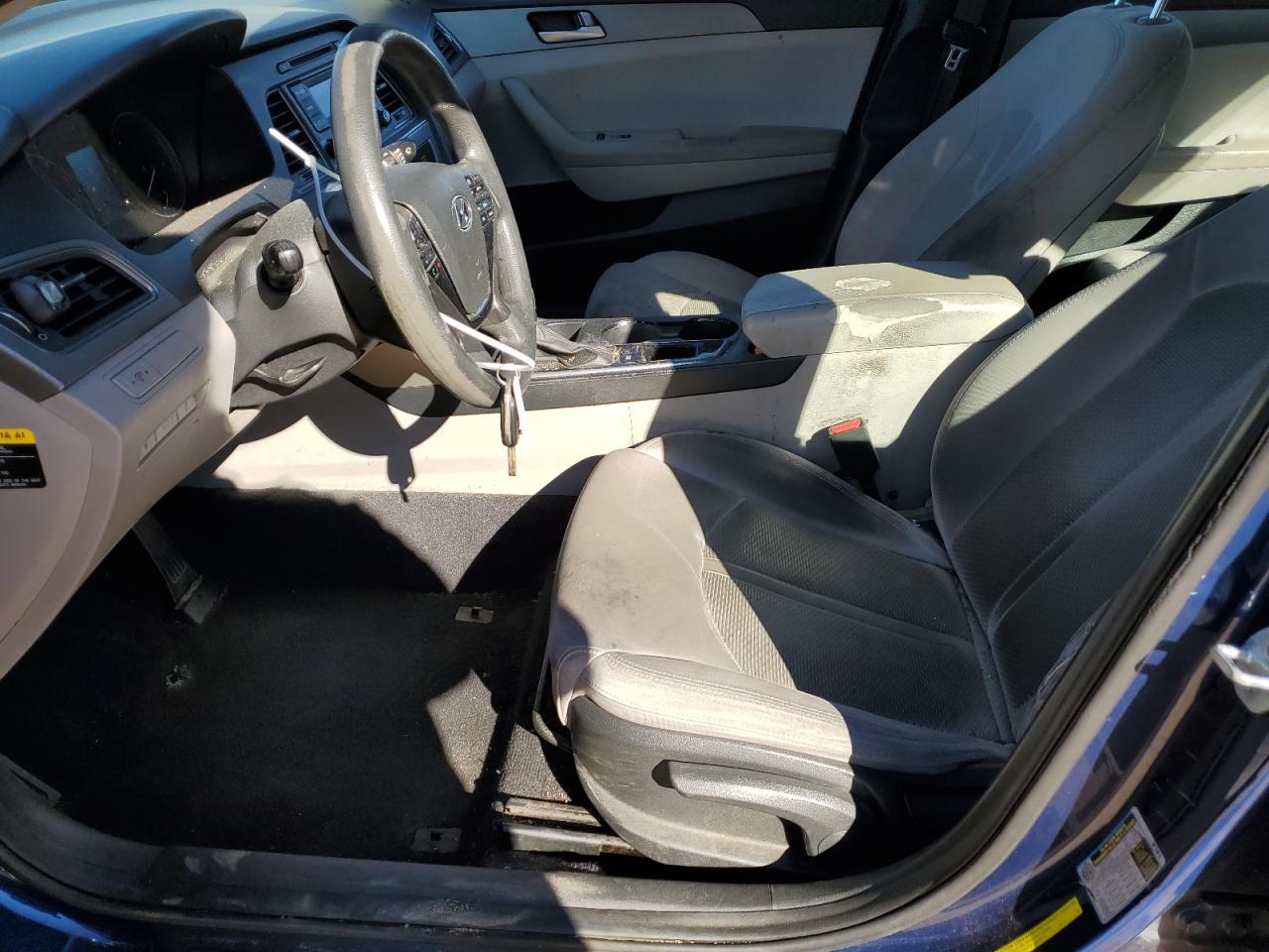 2016 Hyundai Sonata VIN 5NPE24AF1GH418378 Copart auction photo, side damage thumbnail 7
