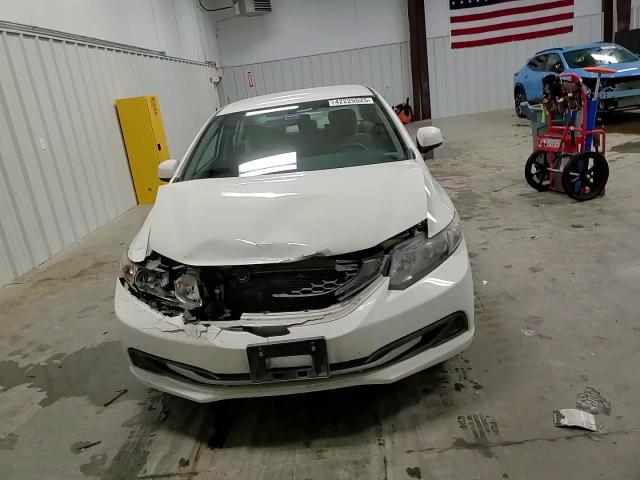 2013 Honda Civic VIN 2HGFB2F52DH530993 Copart auction photo, front end damage thumbnail 11