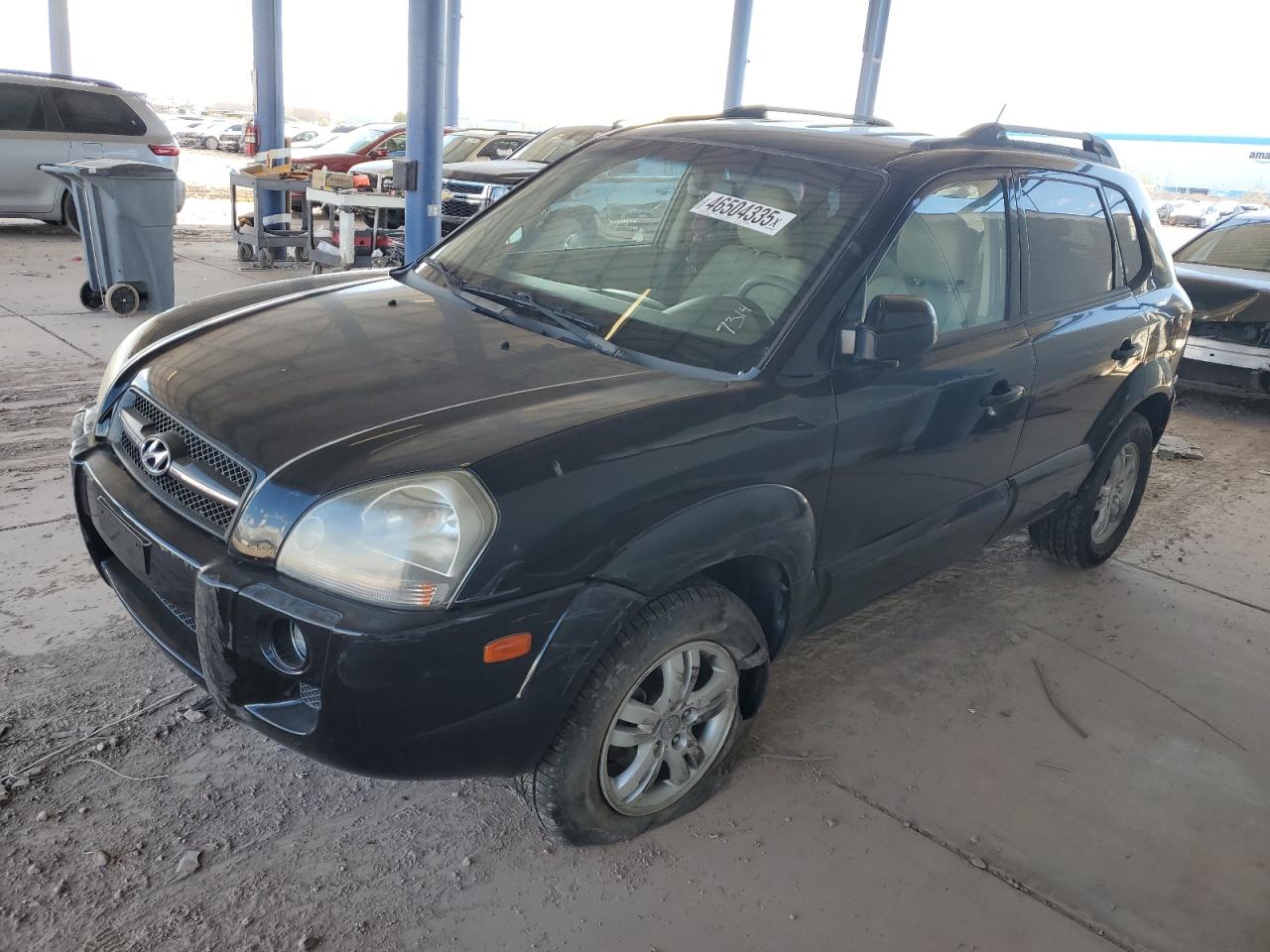2008 Hyundai Tucson VIN KM8JN72D28U878236