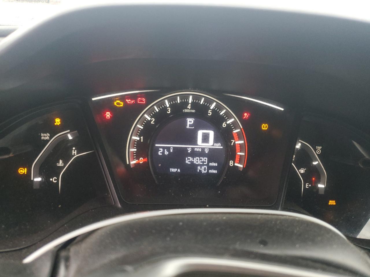 2017 Honda Civic VIN SHHFK7H49HU429461 Copart auction photo, front end damage thumbnail 9