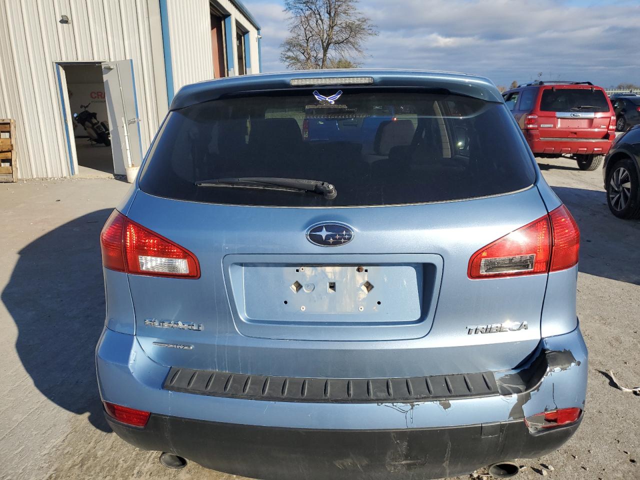 2010 Subaru Tribeca VIN 4S4WX9FD1A4400823 Copart auction photo, front end damage thumbnail 6